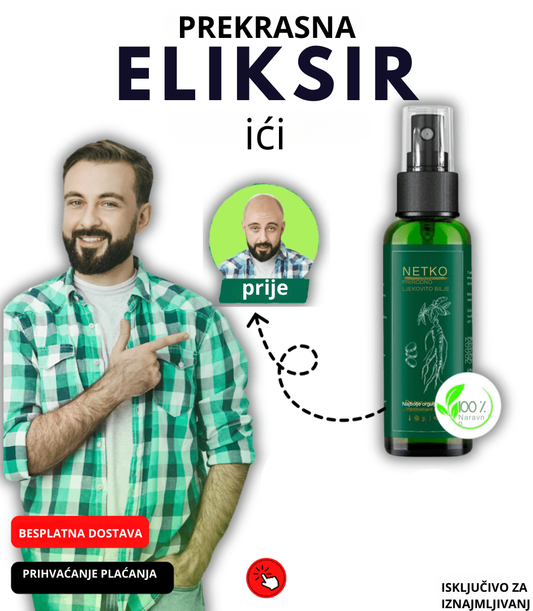 Elhoe Hair Growth - 2x1: Kontrola rasta i gubitka kose - 100% prirodno